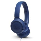 Suchawki nauszne przewodowe JBL Tune 500 niebieskie do NOKIA G60 5G