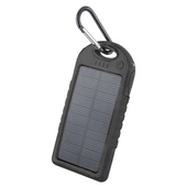Power bank solarny Setty 5000mAh czarny do myPhone Pocket 2