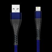 Kabel USB eXtreme Spider 3A 1m Lightning niebieski do APPLE iPhone XR