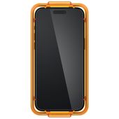 Szkło hartowane Spigen Alm Glass Fc 2-pack czarne APPLE iPhone 15 Pro Max / 2