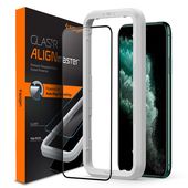 Szko hartowane Spigen Alm Glass Fc Czarne do APPLE iPhone 11 Pro Max