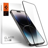 Szkło hartowane Spigen Glass FC czarne APPLE iPhone 14 Pro