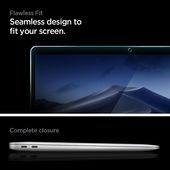 Szkło hartowane Spigen Glass FC Czarne APPLE MacBook Air 13 / 5