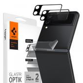 Szko hartowane Spigen Optik.tr Camera Lens & Hinge Film czarne do SAMSUNG Galaxy Z Flip 3