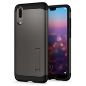 Pokrowiec etui SPIGEN Slim Armor Gunmetal do HUAWEI P20