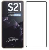 Szko hartowane 5D na cay ekran czarne do SAMSUNG Galaxy S21