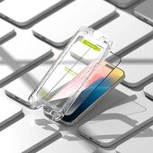 Szkło hartowane Szkło Hartowane Ringke Easy Slide 2-pack czarne APPLE iPhone 16 Pro Max / 7
