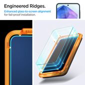 Szkło hartowane Szkło Hartowane Spigen Alm Glas.tr 2-pack przeźroczyste SAMSUNG Galaxy A55 5G / 8