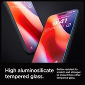 Szkło hartowane Szkło Hartowane Spigen Glas.tr Ez Fit 2-pack przeźroczyste APPLE iPhone 16 Pro Max / 10
