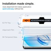 Szkło hartowane Szkło Hartowane Spigen Glas.tr Ez Fit 2-pack przeźroczyste SAMSUNG Galaxy S23 Plus / 7