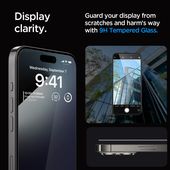Szkło hartowane Szkło Hartowane Spigen Glas.tr Ez Fit Fc czarne APPLE iPhone 15 Pro Max / 8