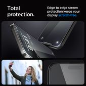 Szkło hartowane Szkło Hartowane Spigen Glas.tr Ez Fit Fc czarne APPLE iPhone 15 Pro Max / 9