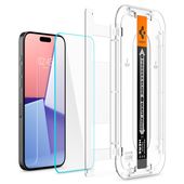 Szkło hartowane Szkło Hartowane Spigen Glas.tr Ez Fit przeźroczyste APPLE iPhone 15 Pro Max / 2