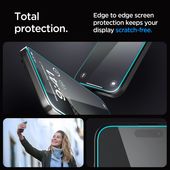 Szkło hartowane Szkło Hartowane Spigen Glas.tr Ez Fit przeźroczyste APPLE iPhone 15 Pro Max / 9