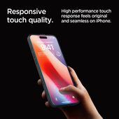 Szkło hartowane Szkło Hartowane Spigen Glas.tr Ez Fit przeźroczyste APPLE iPhone 16 Pro Max / 12