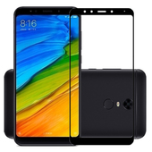 Szkło hartowane 5D na cały ekran czarne Xiaomi Redmi 5 / 2