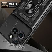 Pokrowiec Tech-protect Camshield Pro czarne MOTOROLA Edge 50 neo / 4