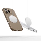 Pokrowiec Tech-protect Liquid Silicone Magsafe Chocolate brązowe APPLE iPhone 16 Pro Max / 2