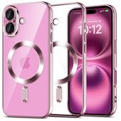 Pokrowiec Tech-protect Magflex Magsafe Shiny rose do APPLE iPhone 16