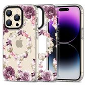 Pokrowiec Tech-protect Magmood Magsafe Rose floral do APPLE iPhone 15 Pro Max