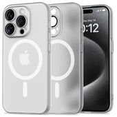 etui matowe Tech-protect Magslim Magsafe matte/bia�e do APPLE iPhone 15 Pro