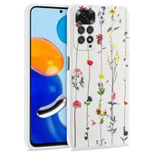 Pokrowiec Tech-protect Mood Garden bia�e do Xiaomi Redmi Note 11