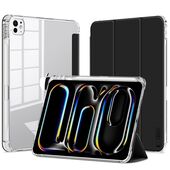 Pokrowiec Tech-protect Sc Pen Hybrid czarne/prze�roczyste do APPLE Ipad Pro 11 5 gen. 2024