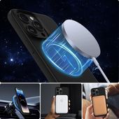 Pokrowiec Tech-protect Silicone Magsafe czarne APPLE iPhone 15 / 2
