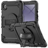 Pokrowiec Tech-protect Solid360 czarne do SAMSUNG Galaxy Tab A9 8.7