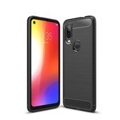 Pokrowiec Etui Tech-protect Tpu Carbon Czarne do MOTOROLA One Action