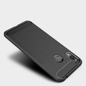 Pokrowiec etui TECH-PROTECT TPU CARBON czarne ASUS ZenFone Max M2 / 2