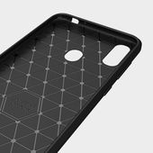 Pokrowiec etui TECH-PROTECT TPU CARBON czarne ASUS ZenFone Max M2 / 3
