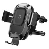 Uchwyt samochodowy Baseus Smart Vehicle Bracket Wireless Charger elektrycznie zamykany WXZN-01 czarny do APPLE iPhone 14 Pro Max