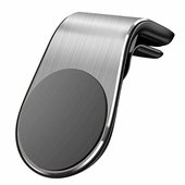 Uchwyt samochodowy CH02 magnetyczny do kratki srebrny do APPLE iPhone XS