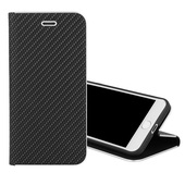 etui magnetyczne etui Book Vennus Carbon czarne do Xiaomi Redmi Note 8