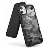 Pokrowiec etui Ringke Fusion X Camo czarne do Xiaomi Mi Note 10 Pro