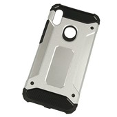 Pokrowiec etui pancerne Armor Case srebrne do Xiaomi Mi Note 11 Pro