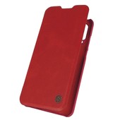 Pokrowiec etui skrzane NILLKIN Qin czerwone do Xiaomi Mi Note 11 Pro