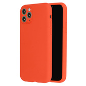 Pokrowiec etui Vennus Silicone Lite pomaraczowe do Xiaomi Redmi Note 10 5G