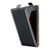 Pokrowiec z klapką na magnes Prestige Slim Flexi czarny do Xiaomi Redmi Note 10 Pro Max