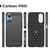 Pokrowiec Etui Carbon Pro czarne do Xiaomi Redmi Note 15 4G