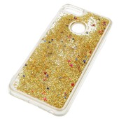 etui na ty� etui z p�ynem Liquid Dynamic z�ote do Xiaomi Mi A1