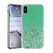 Pokrowiec etui silikonowe Vennus Brilliant Case miętowe do Xiaomi Mi 8 Lite