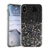 etui na ty� etui silikonowe Vennus Brilliant Case czarne do Xiaomi Mi 8 Pro