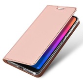 etui z klapk� etui book z podstawk� DuxDucis SkinPro r�owe do Xiaomi Mi A2