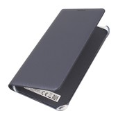 Pokrowiec etui oryginalne Flip Cover Wallet Black do LG X Power 3