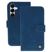 Pokrowiec z klapk� Kabura Wonder Fancy granatowe do SAMSUNG Galaxy S25