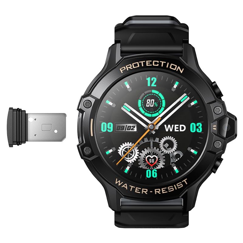 SmartWatch SmartBand dla dzieci Hoco Y107 4G GPS z funkcj� rozmowy czarny SAMSUNG Galaxy M53 5G / 2