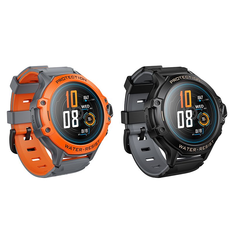 SmartWatch SmartBand dla dzieci Hoco Y107 4G GPS z funkcj� rozmowy pomara�czowy SAMSUNG Galaxy M53 5G / 4
