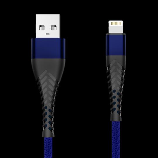Kabel USB eXtreme Spider 3A 2m Lightning niebieski APPLE iPhone 14 Plus